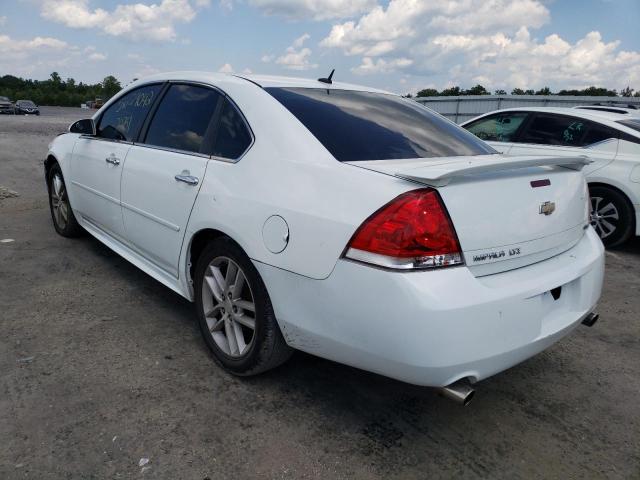 2G1WC5E39G1137382 - 2016 CHEVROLET IMPALA LIM WHITE photo 3