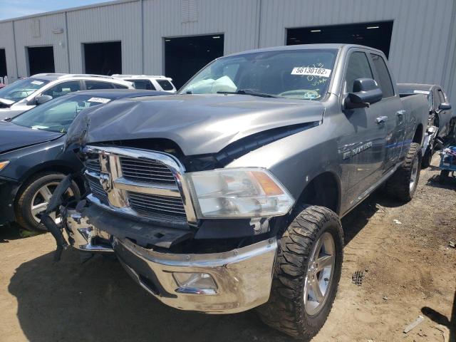 1C6RD7GTXCS145924 - 2012 DODGE RAM 1500 S SILVER photo 2