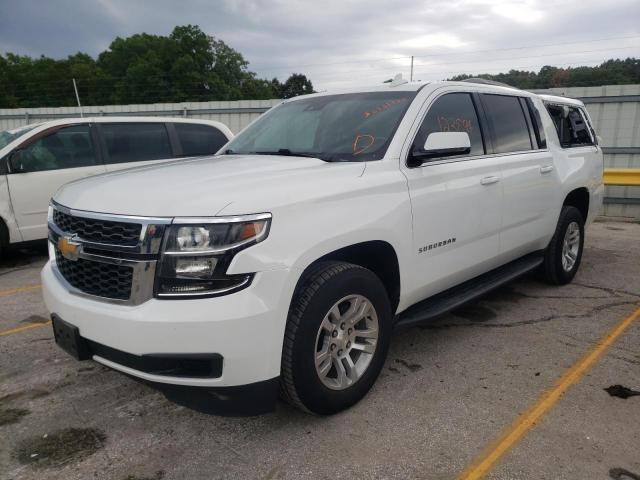 1GNSKHKC3HR210292 - 2017 CHEVROLET SUBURBAN K WHITE photo 2