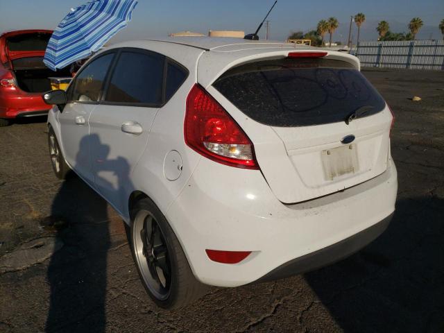 3FADP4EJ6CM173406 - 2012 FORD FIESTA WHITE photo 3