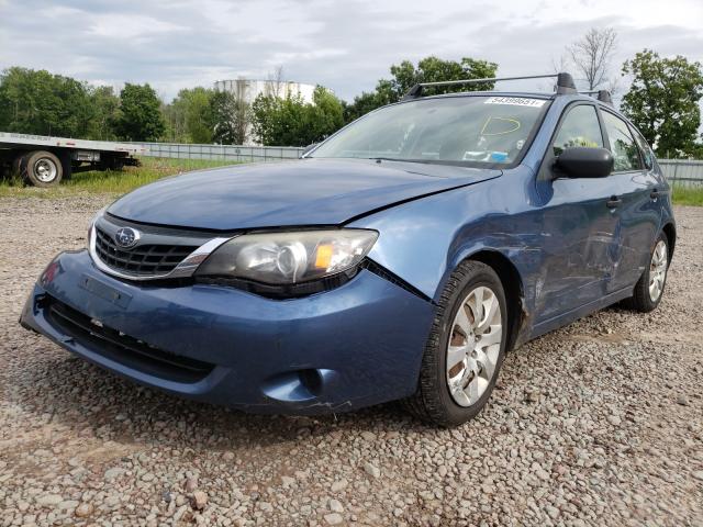 JF1GH61628G819498 - 2008 SUBARU IMPREZA 2. BLUE photo 2