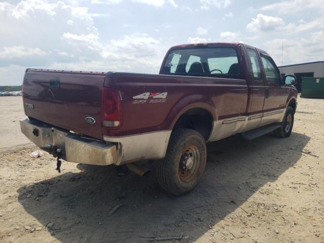 1FTNX21F2XED55507 - 1999 FORD F250 SUPER BURGUNDY photo 4