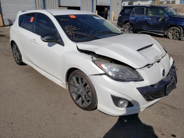 JM1BL1L35D1734872 - 2013 MAZDA SPEED 3 WHITE photo 1