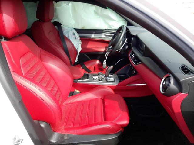 ZASPAKBN6L7C75326 - 2020 ALFA ROMEO STELVIO TI WHITE photo 5