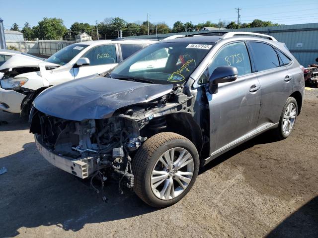 JTJBC1BA1C2046440 - 2012 LEXUS RX 450 GRAY photo 2