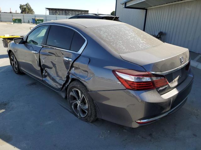 1HGCR2F3XGA092272 - 2016 HONDA ACCORD LX GRAY photo 3