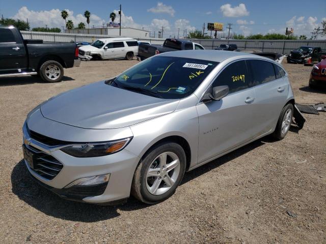 1G1ZB5ST7LF049857 - 2020 CHEVROLET MALIBU LS SILVER photo 2