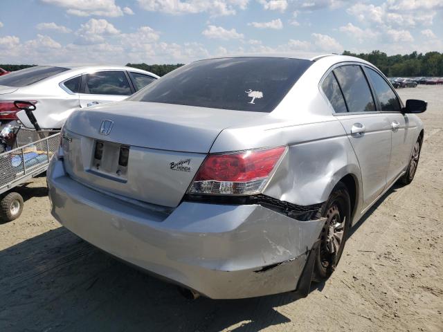 1HGCP26319A099572 - 2009 HONDA ACCORD LX SILVER photo 4