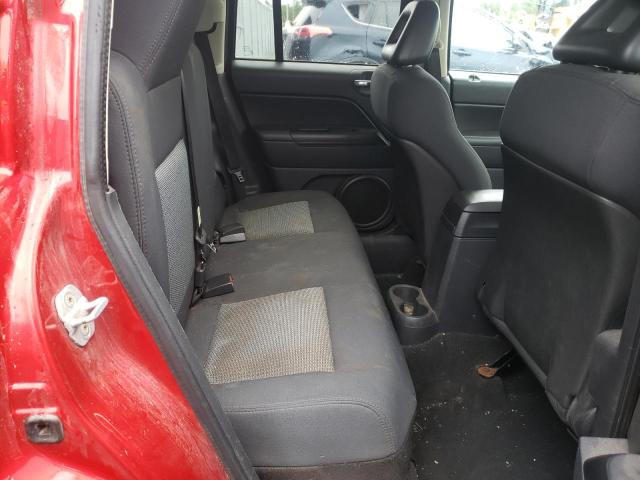 1J4FF47B09D231004 - 2009 JEEP COMPASS SP RED photo 6