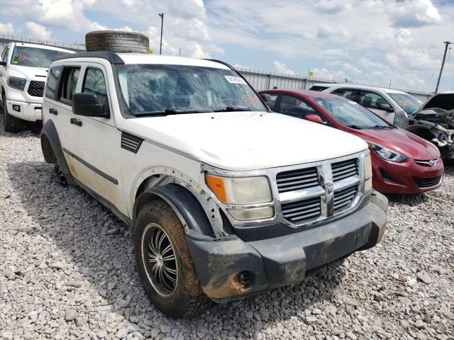 1D8GT28K58W135833 - 2008 DODGE NITRO SXT WHITE photo 1