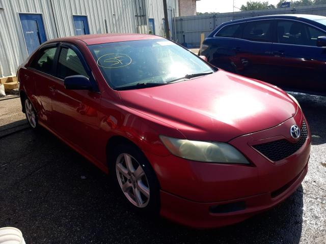 4T1BE46K77U101657 - 2007 TOYOTA CAMRY CE RED photo 1