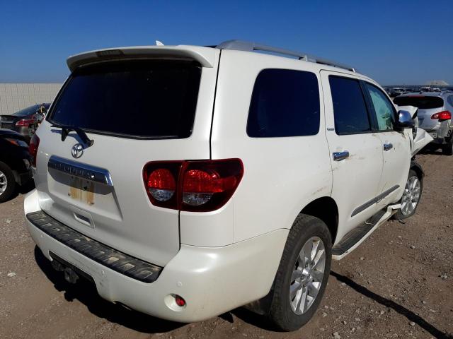 5TDDY5G14KS167600 - 2019 TOYOTA SEQUOIA PL WHITE photo 4