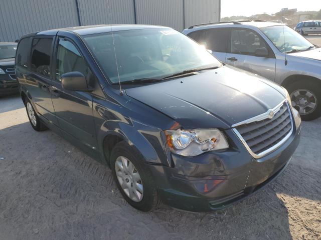 2A8HR44H48R694492 - 2008 CHRYSLER TOWN & COU BLUE photo 1