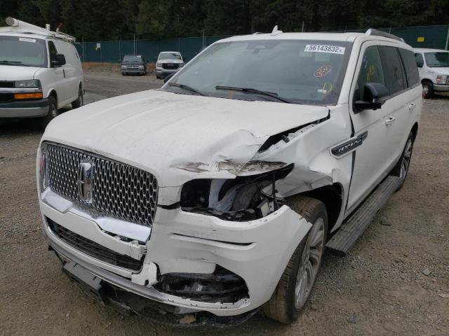 5LMJJ2LT9NEL08158 - 2022 LINCOLN NAVIGATOR 白色 照片 2