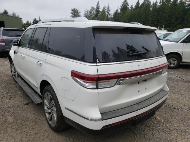 5LMJJ2LT9NEL08158 - 2022 LINCOLN NAVIGATOR 白色 照片 3