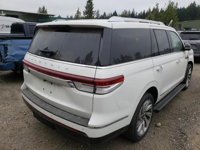 5LMJJ2LT9NEL08158 - 2022 LINCOLN NAVIGATOR 白色 照片 4