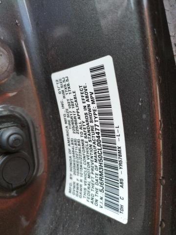 5J6RM3H50CL004477 - 2012 HONDA CRV TAN photo 10