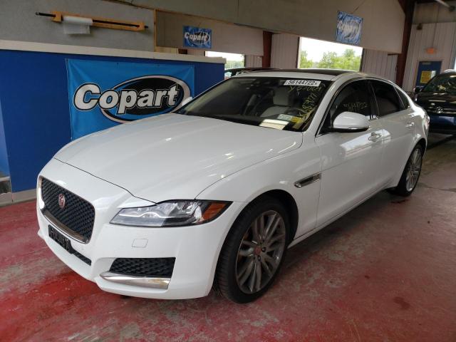 SAJBK4EV2JCY57064 - 2018 JAGUAR XF PRESTIG WHITE photo 2