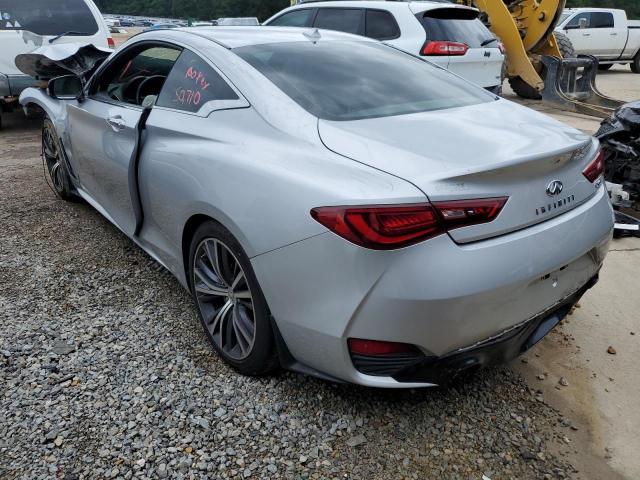 JN1EV7EK7HM360920 - 2017 INFINITI Q60 PREMIU SILVER photo 3