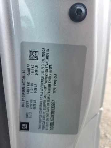 1G6DL1E3XD0133987 - 2013 CADILLAC CTS PERFOR Gümüş fotoğraf 10