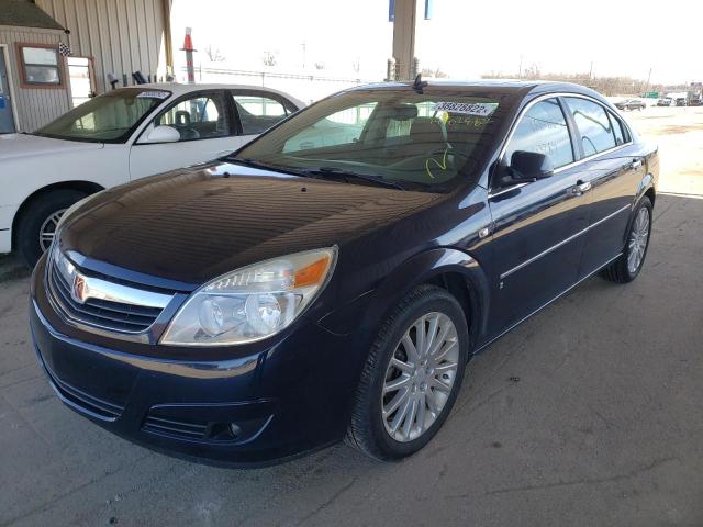 1G8ZV577X7F286224 - 2007 SATURN AURA BLUE photo 2