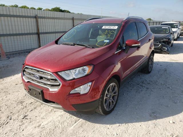 MAJ3S2KE2MC445247 - 2021 FORD ECOSPORT TITANIUM  photo 2