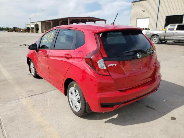 3HGGK5H4XLM717666 - 2020 HONDA FIT LX RED photo 3