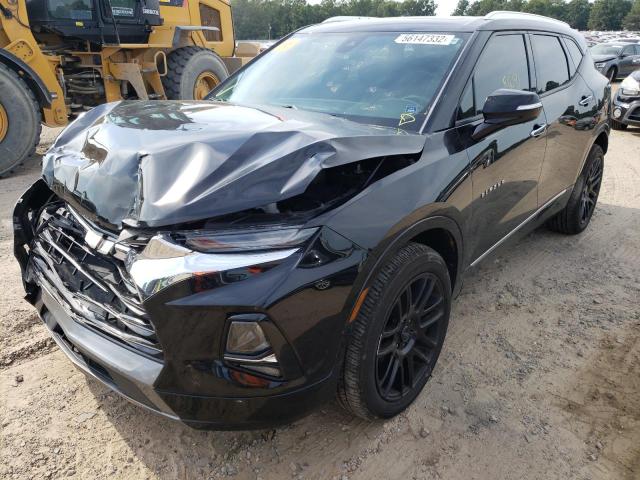 3GNKBFRS8KS575900 - 2019 CHEVROLET BLAZER PRE BLACK photo 2