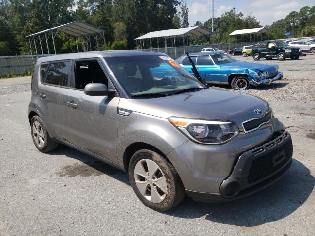 KNDJN2A20G7281154 - 2016 KIA SOUL GRAY photo 1