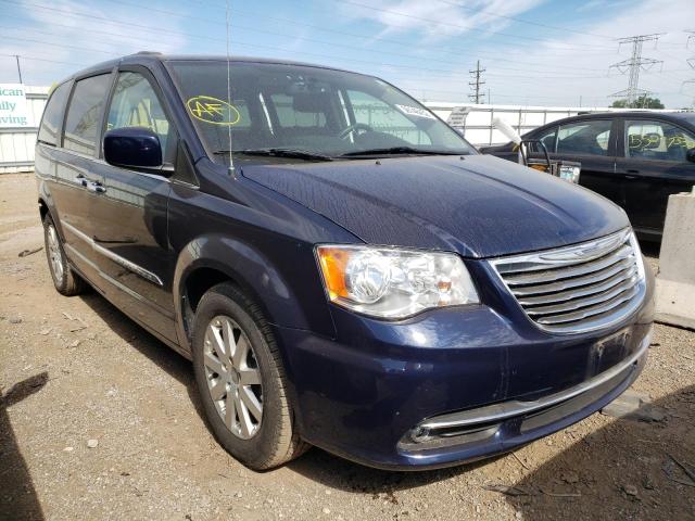 2C4RC1BG4GR253501 - 2016 CHRYSLER TOWN & COU BLUE photo 1