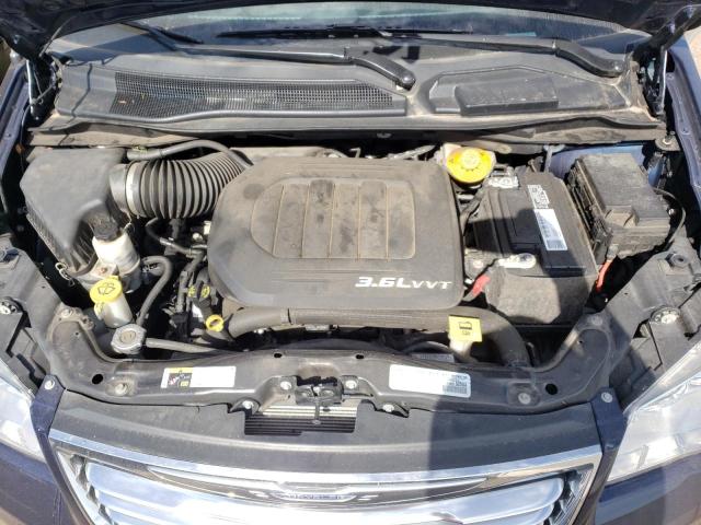 2C4RC1BG4GR253501 - 2016 CHRYSLER TOWN & COU BLUE photo 7