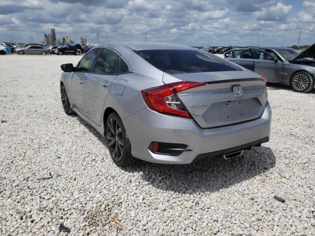 2HGFC2F86KH587623 - 2019 HONDA CIVIC SPOR SILVER photo 3