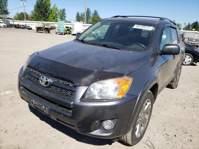 JTMRF4DV5B5047579 - 2011 TOYOTA RAV4 SPORT GRAY photo 2