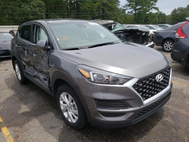 KM8J23A42MU308850 - 2021 HYUNDAI TUCSON SE GRAY photo 1