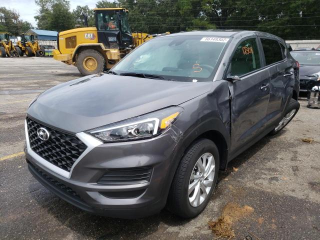 KM8J23A42MU308850 - 2021 HYUNDAI TUCSON SE GRAY photo 2