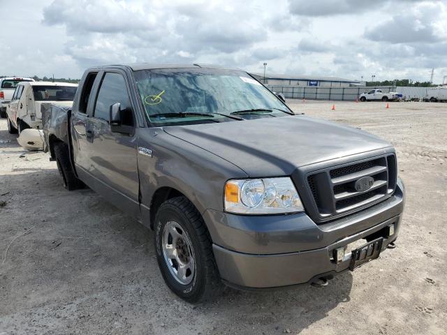 1FTRX12W18KC75399 - 2008 FORD F150 GRAY photo 1