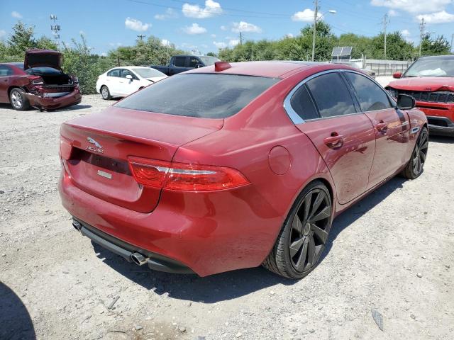 SAJAD4BG6HA968993 - 2017 JAGUAR XE PREMIUM RED photo 4