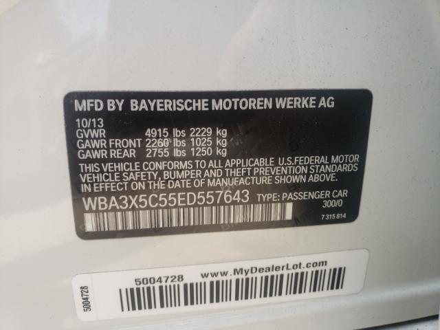 WBA3X5C55ED557643 - 2014 BMW 328 XIGT  photo 10