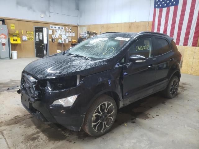 MAJ6S3JL8LC313451 - 2020 FORD ECOSPORT S BLACK photo 2