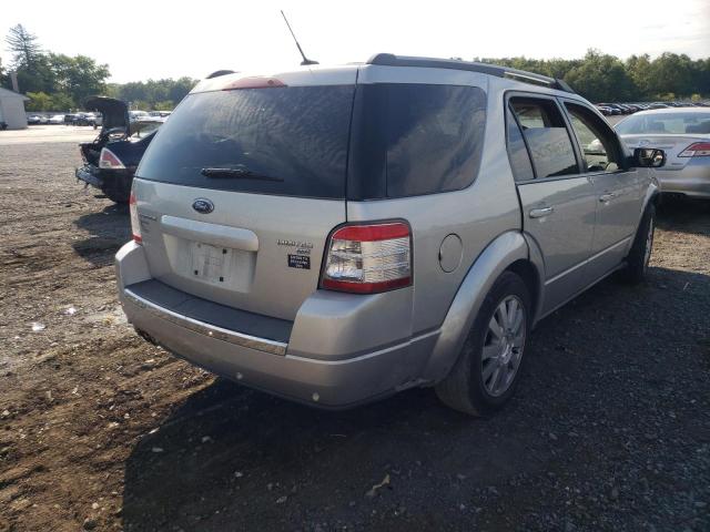 1FMDK06W68GA05967 - 2008 FORD TAURUS X L SILVER photo 4