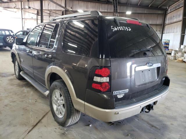 1FMEU74E06UB20273 - 2006 FORD EXPLORER E GRAY photo 3