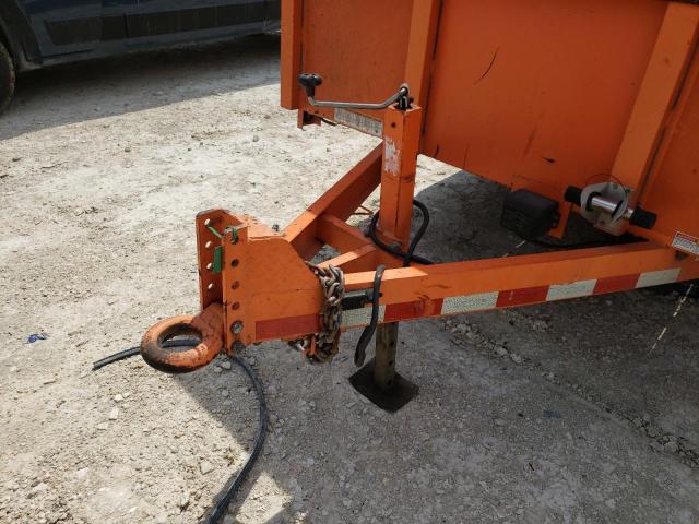 5JW2U202XF2120115 - 2015 SURE TRAILER ORANGE photo 9