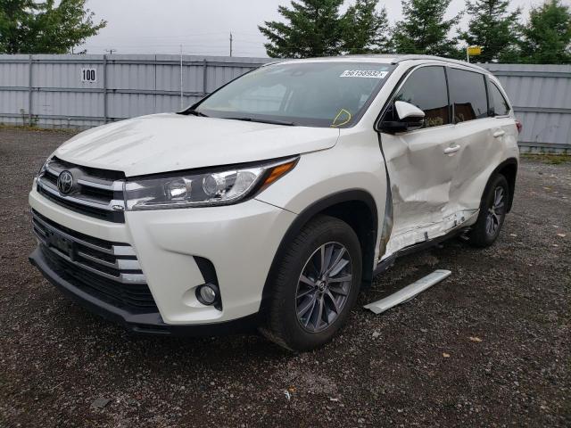 5TDJZRFH2JS901946 - 2018 TOYOTA HIGHLANDER WHITE photo 2