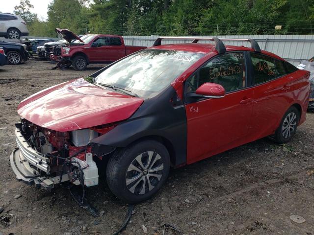 JTDKAMFP4M3182548 - 2021 TOYOTA PRIUS PRIM 红色 照片 2