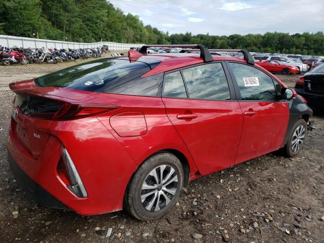 JTDKAMFP4M3182548 - 2021 TOYOTA PRIUS PRIM 红色 照片 4