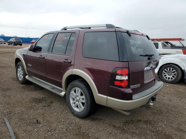 1FMEU74867UB55766 - 2007 FORD EXPLORER E BURGUNDY photo 3