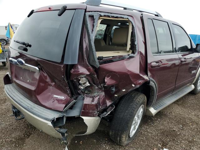 1FMEU74867UB55766 - 2007 FORD EXPLORER E BURGUNDY photo 9