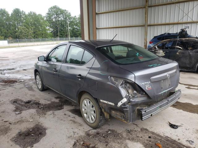 3N1CN7AP5HL901255 - 2017 NISSAN VERSA S GRAY photo 3