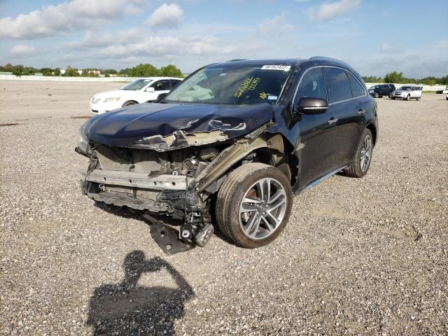 5J8YD3H85JL000189 - 2018 ACURA MDX ADVANC BROWN photo 2