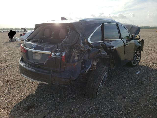 5J8YD3H85JL000189 - 2018 ACURA MDX ADVANC BROWN photo 4